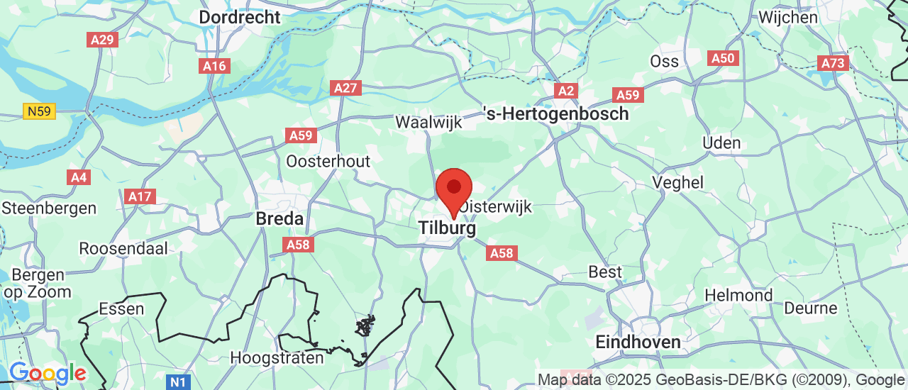 Google maps locatie van Van Geffen Voertuigen