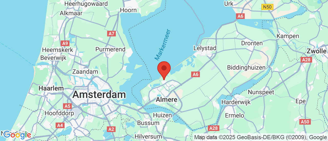 Google maps locatie van LDK automotive