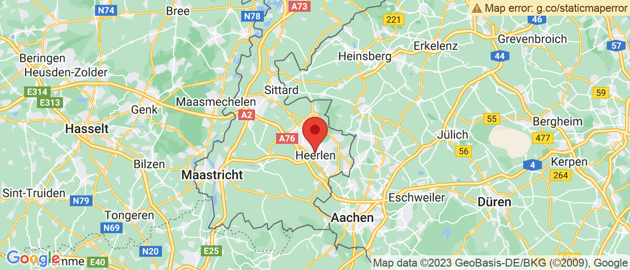 Google maps locatie van Wealer Heerlen