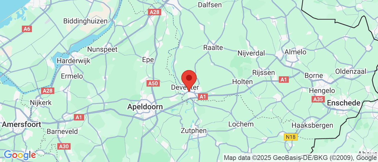 Google maps locatie van Autobedrijf de IJssel