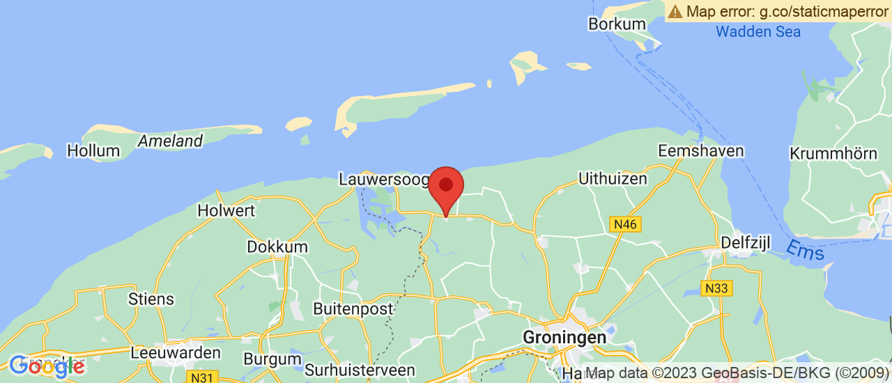 Google maps locatie van Autobedrijf Koning