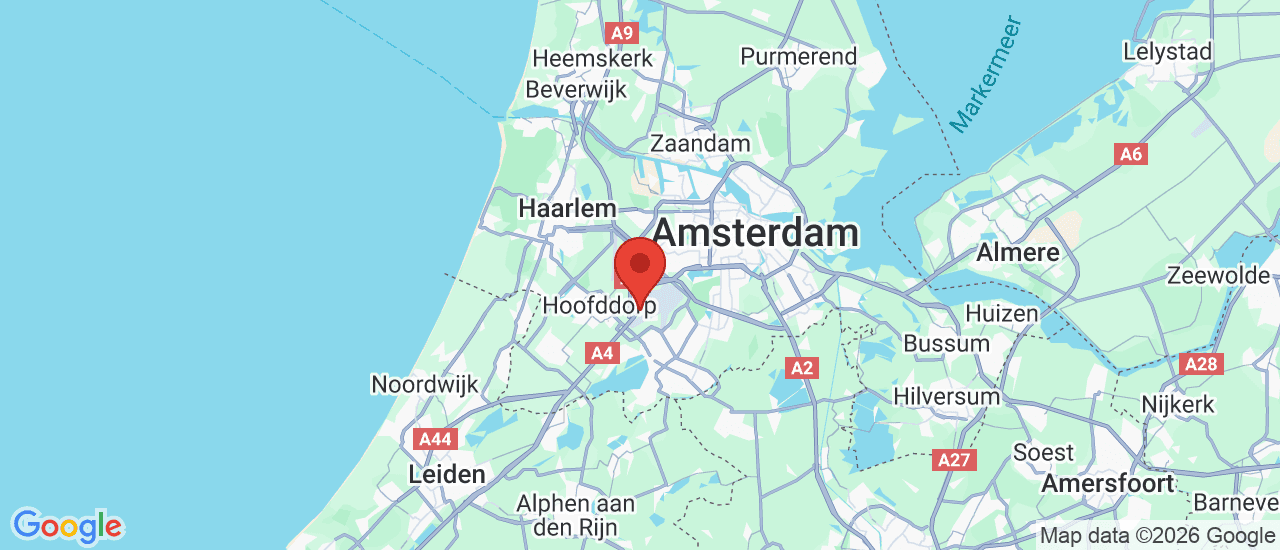 Google maps locatie van Gomes Noord-Holland B.V. Aalsmeer