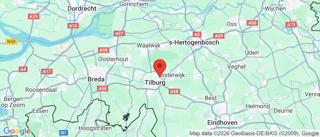 Google maps locatie van D2 Automotive B.V.