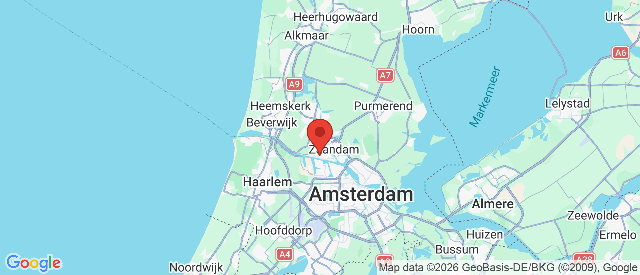 Google maps locatie van Visser Automotive B.V.