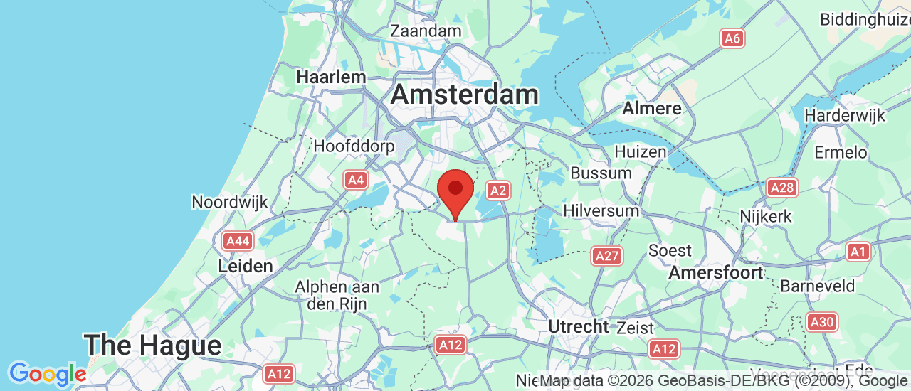 Google maps locatie van Van Mossel Polestar Amsterdam