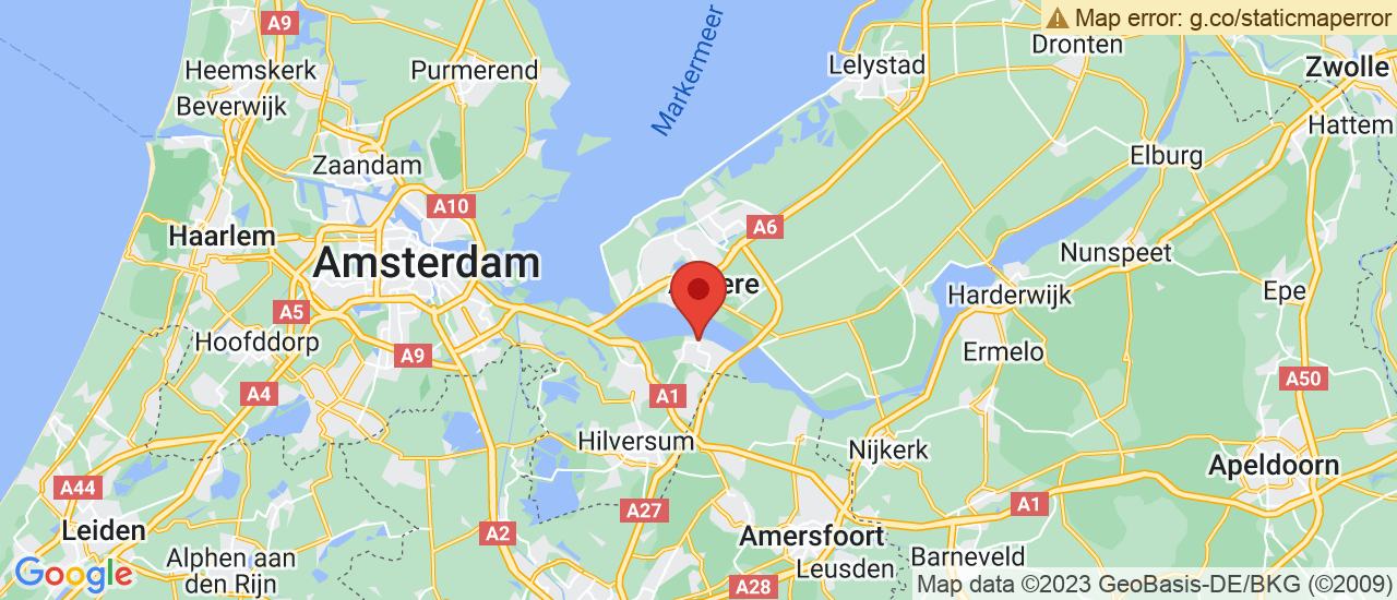 Google maps locatie van Janssen Van Kouwen Huizen