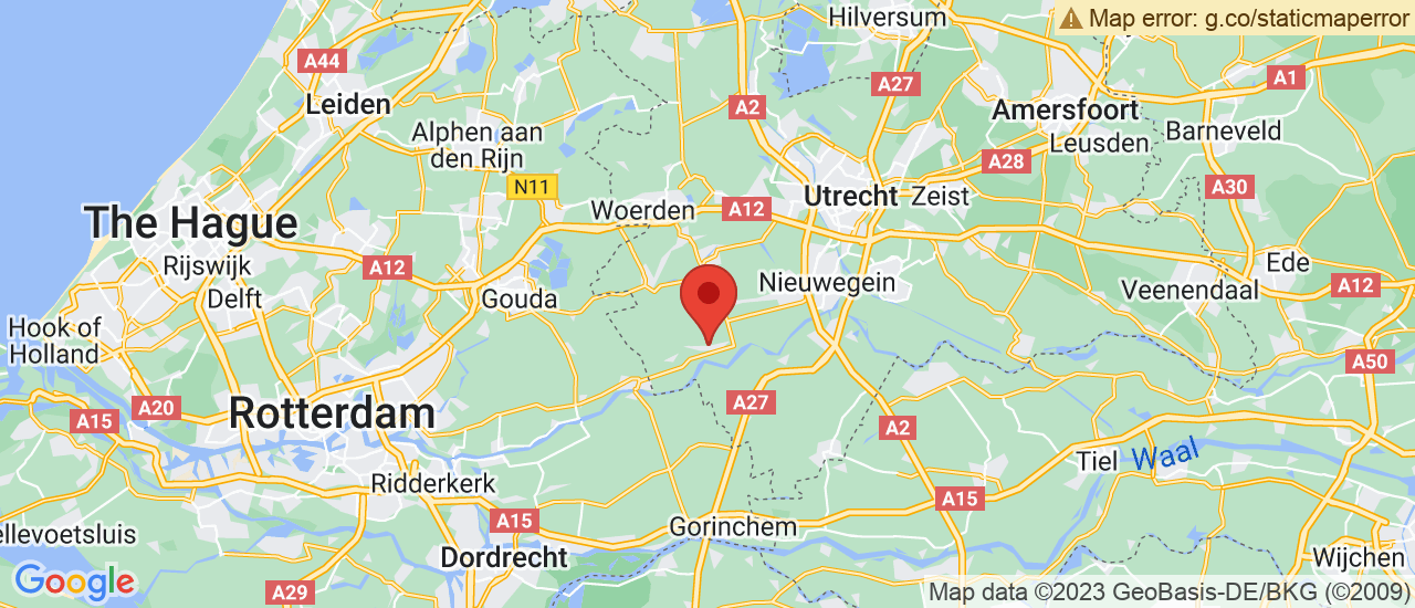 Google maps locatie van Autohuis Benschop