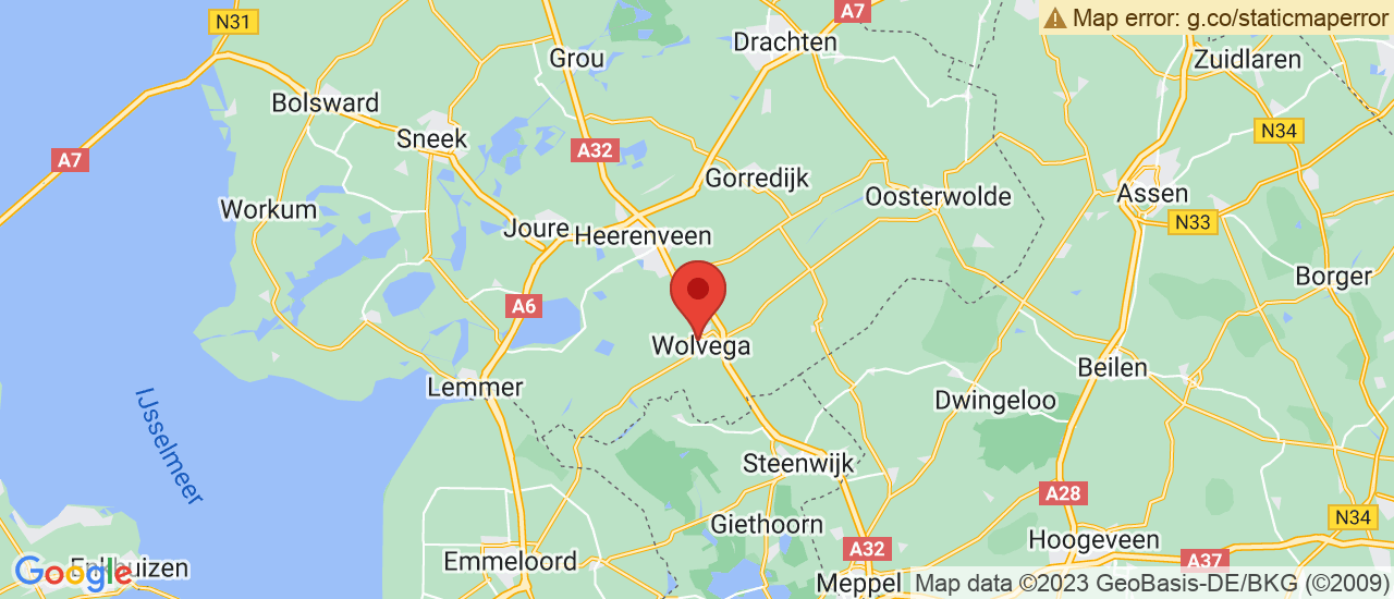 Google maps locatie van Ruinemans auto's