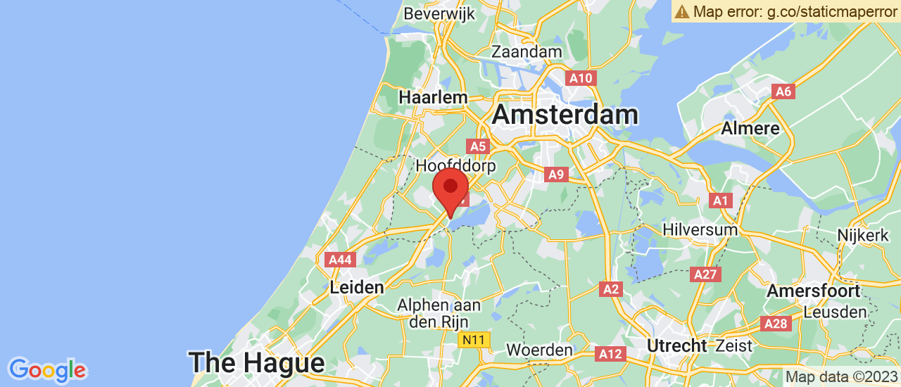 Google maps locatie van Jan v/d Zwaard Bedrijfsauto's