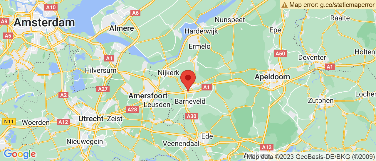 Google maps locatie van Autobedrijf Van Herick