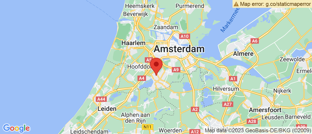 Google maps locatie van CountryCars NL BV