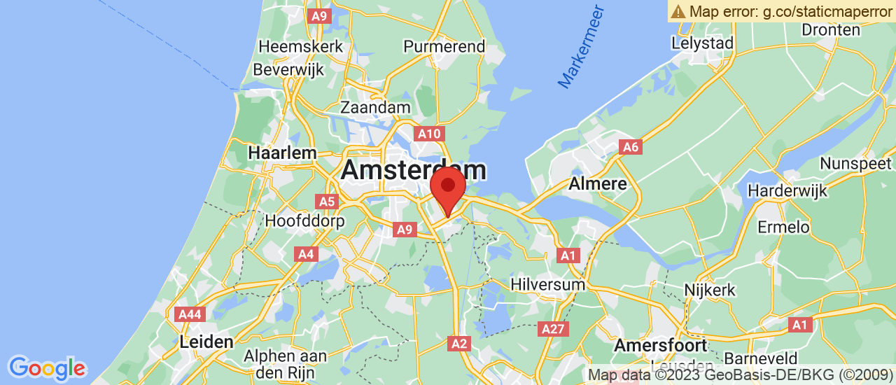 Google maps locatie van A-Point SEAT en SKODA Amsterdam
