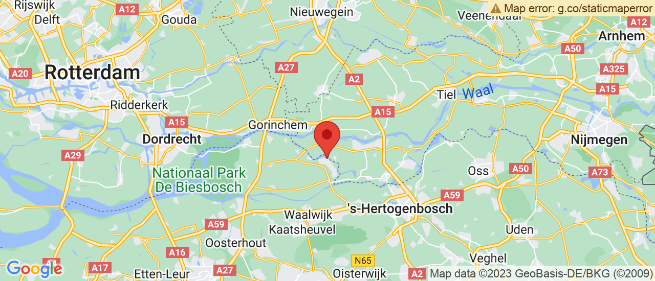 Google maps locatie van Autobedrijf A. van Rijswijk