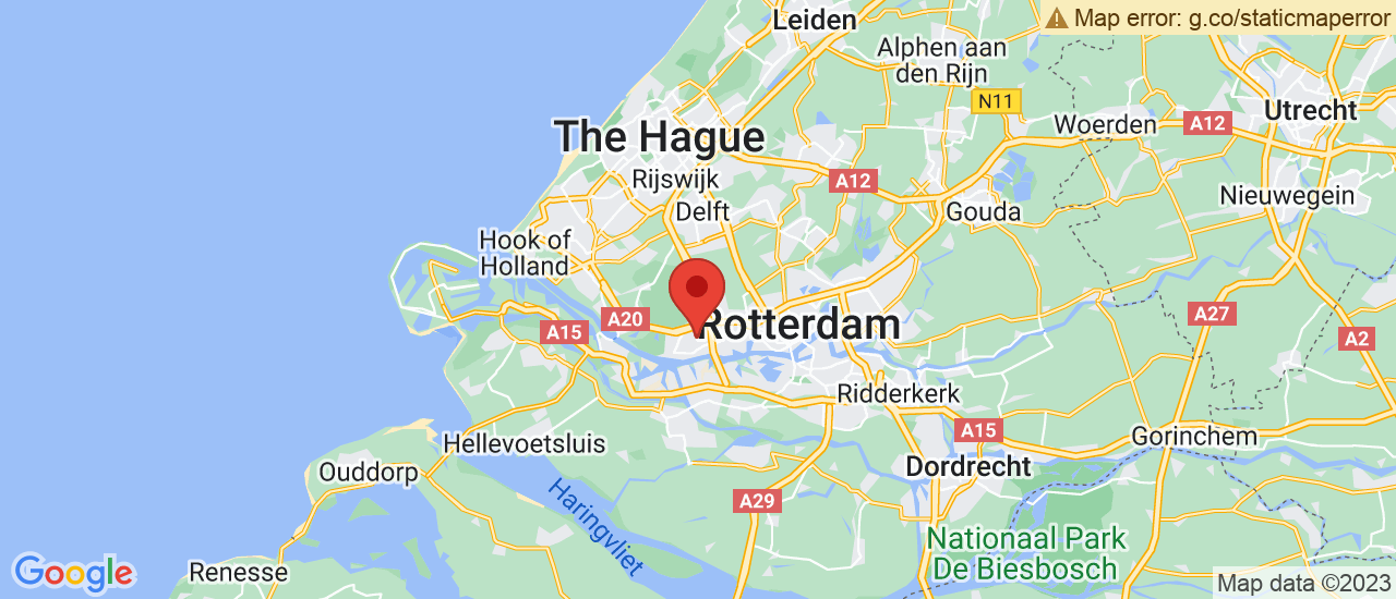 Google maps locatie van Auto Hoogenboom Inkoop Center Vlaardingen