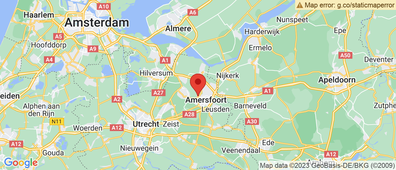 Google maps locatie van Henri & Herman Amersfoort
