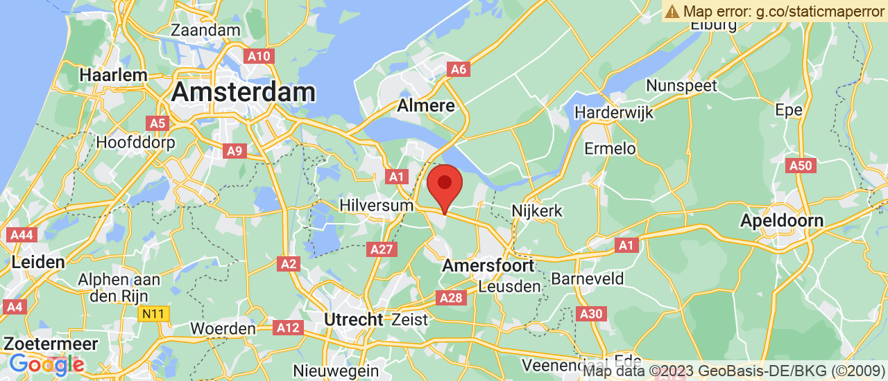 Google maps locatie van Henri & Herman Baarn