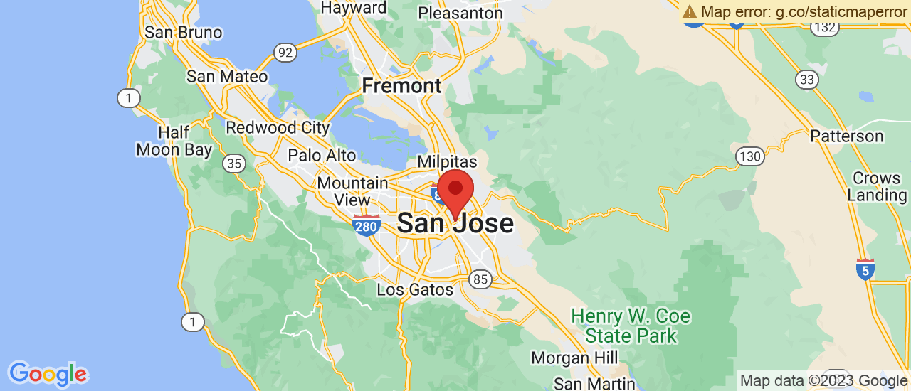 Google maps locatie van SJ USA CARS