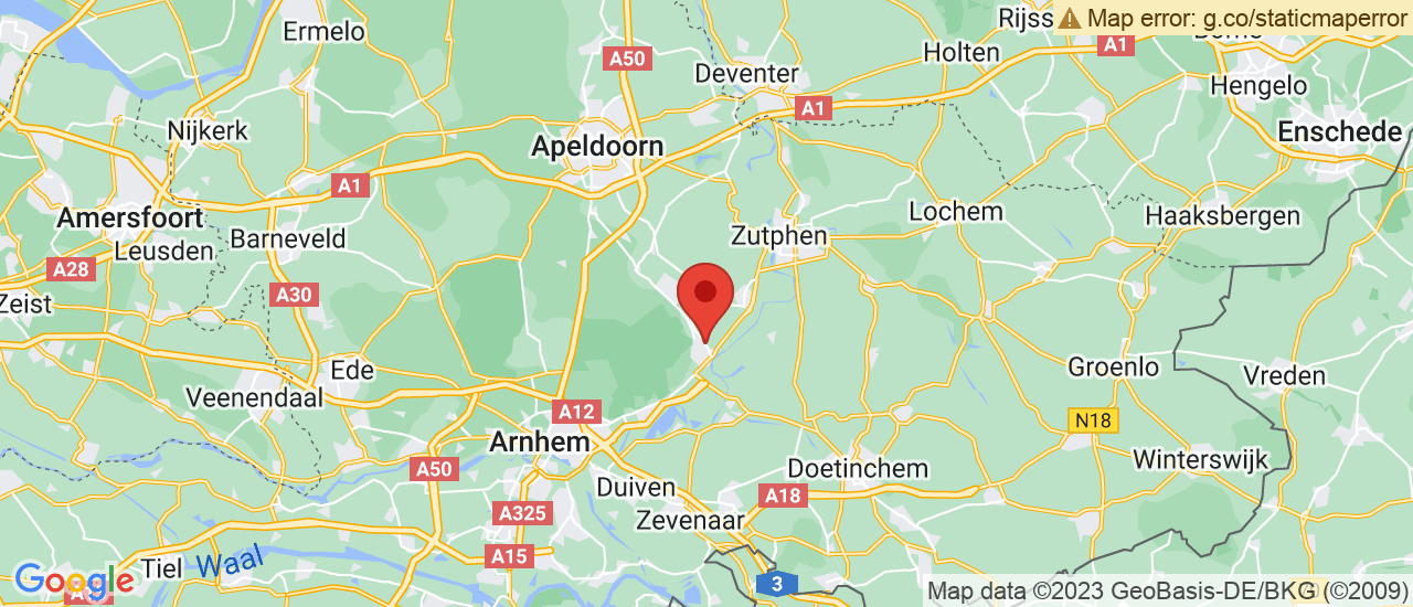 Google maps locatie van Aal-Storteboom Dieren Bosch Car Service