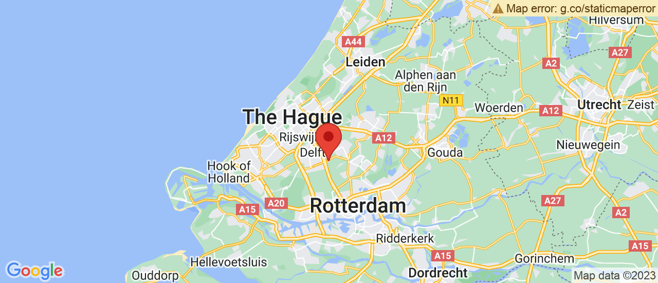 Google maps locatie van Zeeuw & Zeeuw Renault Delft