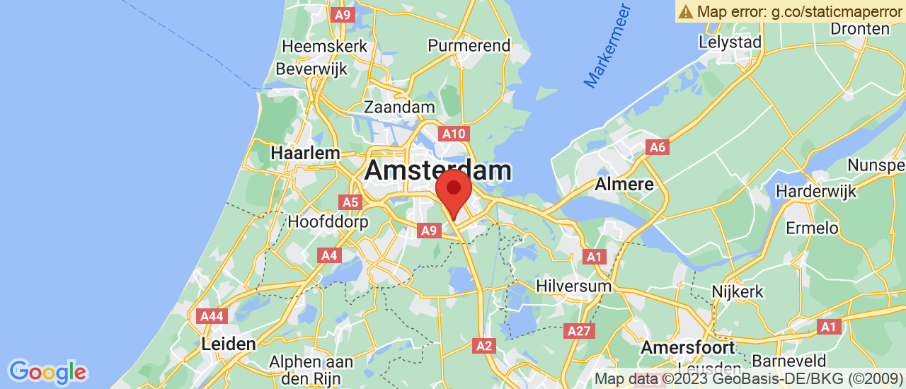 Google maps locatie van A-Point Bedrijfswagens Amsterdam