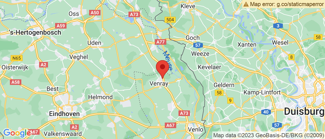 Google maps locatie van Van den Boom Autobedrijf