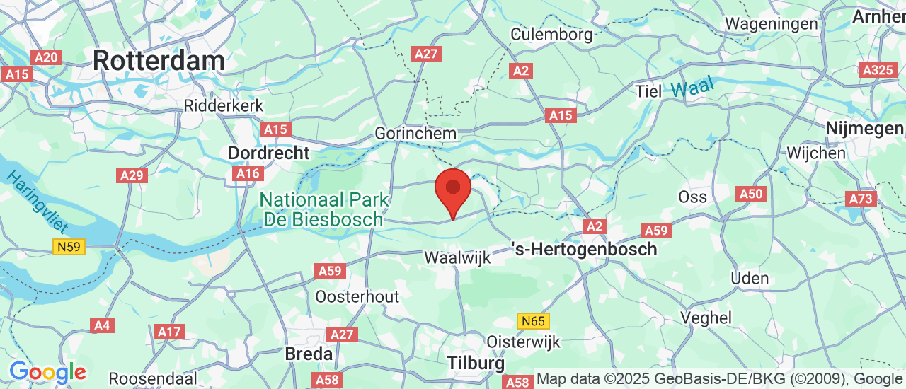 Google maps locatie van Versteeg Auto's