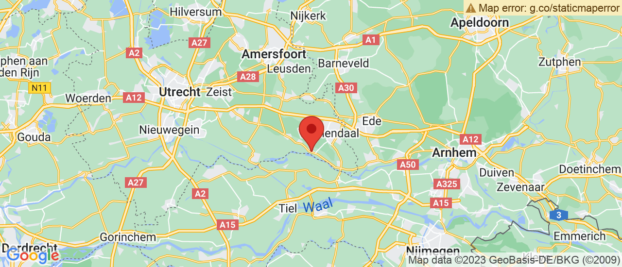Google maps locatie van Autobedrijf Spinder