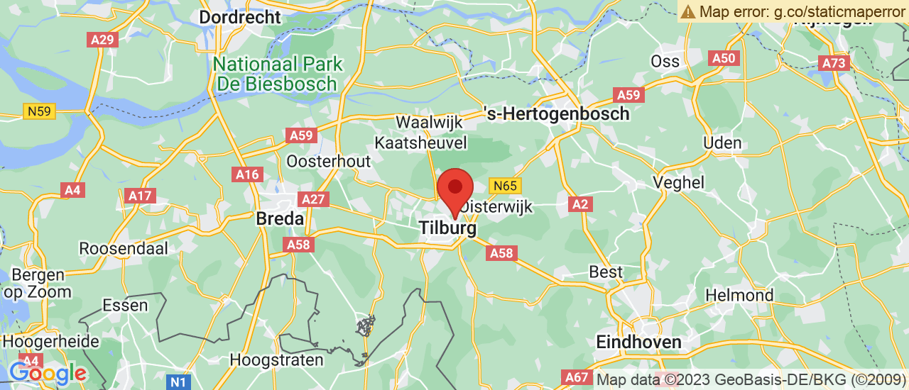 Google maps locatie van Car Store Tilburg