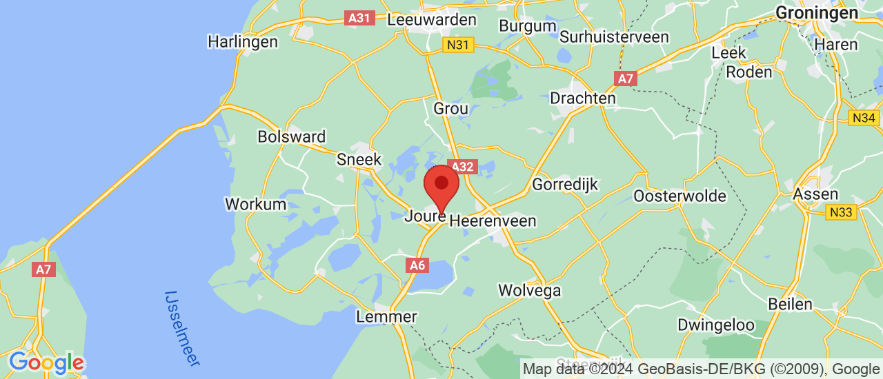 Google maps locatie van Autocenter Veenstra