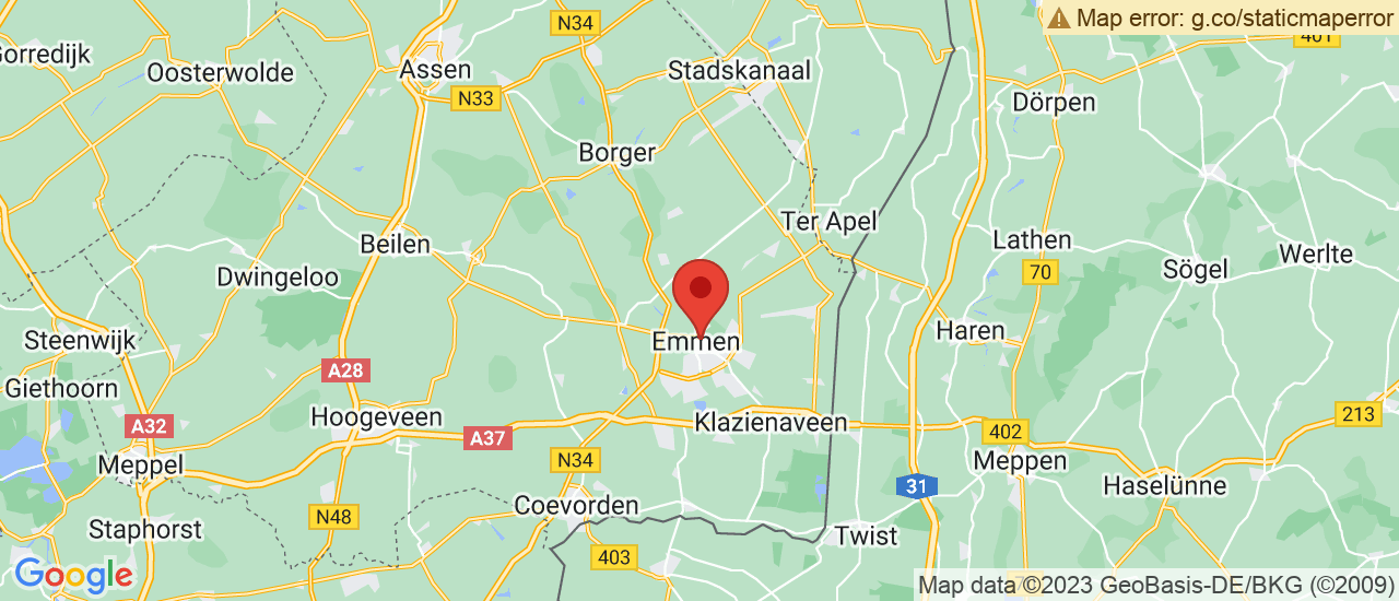 Google maps locatie van Autobedrijf Misker B.V.