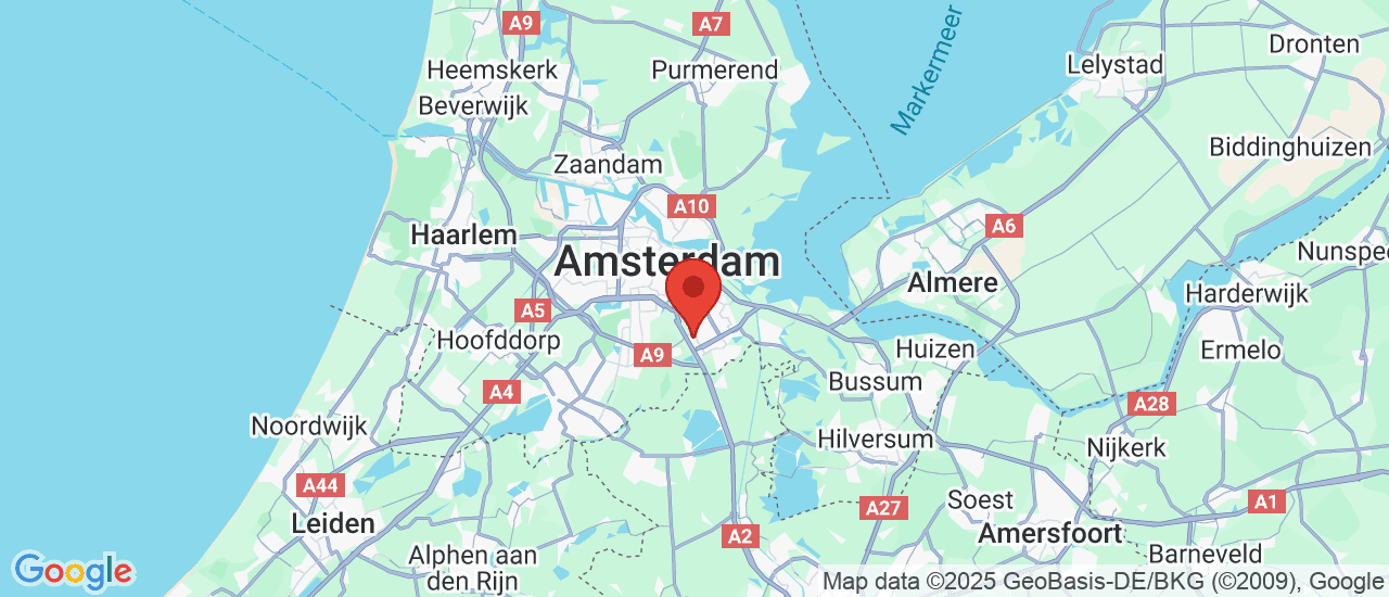 Google maps locatie van GTH Automotive
