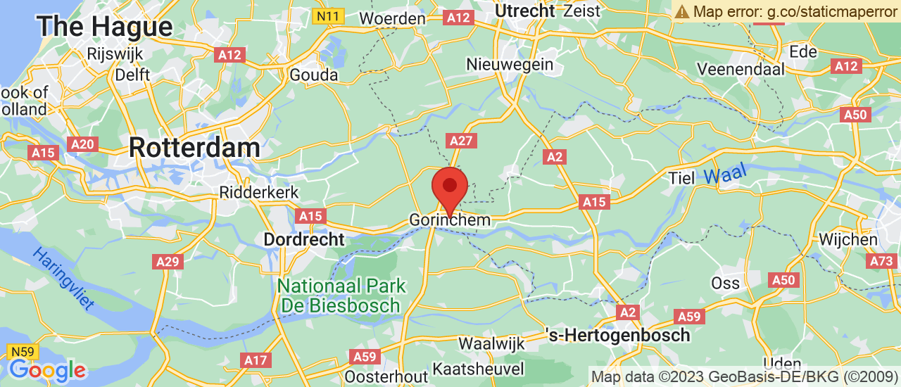 Google maps locatie van Bergwerff Automotive BV