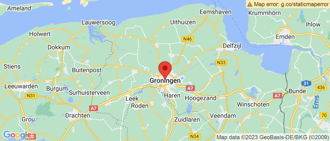 Google maps locatie van Auto Oldeman