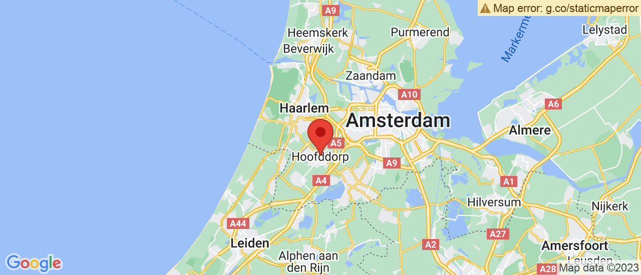 Google maps locatie van Frank Vaneman Automotive Hoofddorp